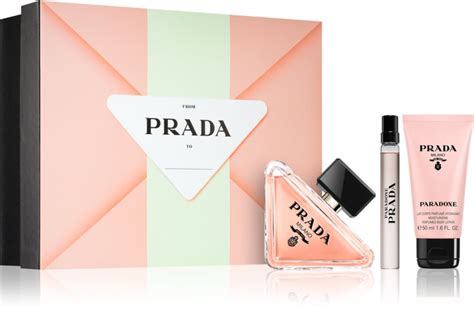 prada geschenkset|prada paradoxe perfume gift set.